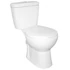 Kép 1/3 - Niagara Duo monoblokkos rimless WC hátsó kifolyással ülőkével