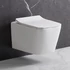 Kép 2/12 - Tina fali rimless WC soft close ülőkével