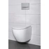 Kép 2/7 - Delos Adriatic Chrome falba építhető WC tartály szett
