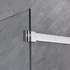 Kép 8/11 - Bold-in 80x100 cm aszimmetrikus zuhanykabin zuhanytálca nélkül