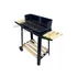 Kép 1/7 - Téglalap alakú görgős faszenes grill