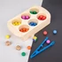 Kép 4/5 - Színek, számok Montessori fejlesztő fajáték