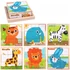 Kép 1/8 - Fakocka puzzle, kirakós fajáték