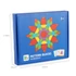 Kép 3/6 - Tangram kreatív formakirakó fajáték 155 db