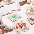 Kép 5/7 - Angol tanuló puzzle oktató fajáték