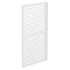 Kép 1/5 - LUXE Lamellás oldalpanel (R) 123x218cm 4 m-ig fehér