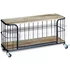 Kép 2/10 - 100x40x45 cm tömör mangófa TV szekrény