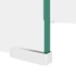Kép 5/6 - Átlátszó üveg TV/monitor állvány 40x25x11 cm