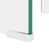 Kép 5/6 - Átlátszó üveg TV/monitor állvány 60x25x11 cm