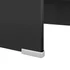 Kép 5/6 - Fekete üveg TV/monitor állvány 40x25x11 cm