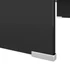 Kép 5/6 - Fekete üveg TV/monitor állvány 80x30x13 cm