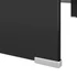Kép 5/6 - Fekete üveg TV/monitor állvány 100x30x13 cm