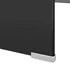 Kép 5/6 - Fekete üveg TV/monitor állvány 120x30x13 cm
