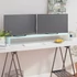 Kép 1/6 - Zöld üveg TV állvány/monitor magasító 120 x 30 x 13 cm