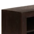 Kép 3/10 - Sötétbarna tömör akácfa TV-szekrény 120 x 30 x 40 cm