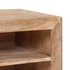 Kép 3/10 - Világosbarna tömör akácfa TV-szekrény 120 x 30 x 40 cm