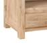 Kép 4/11 - Világosbarna tömör akácfa TV-szekrény 90 x 30 x 55 cm