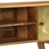 Kép 8/11 - Tömör mangófa TV-szekrény 120 x 30 x 45 cm