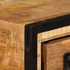 Kép 6/11 - Tömör mangófa TV-szekrény 120 x 30 x 40 cm