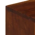 Kép 6/11 - 3 fiókos tömör akácfa TV-szekrény 110 x 35 x 50 cm