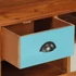 Kép 8/11 - 3 fiókos tömör akácfa TV-szekrény 110 x 35 x 50 cm