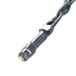 Kép 8/8 - 2 db kerti buxus labda műlevelekkel és napelemes fényfüzérrel 27 cm