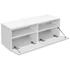 Kép 4/6 - 2 db fehér szerelt fa TV szekrény 95 x 35 x 36 cm