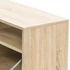 Kép 5/6 - 2 db tölgyfa színű faforgácslap TV szekrény 95 x 35 x 36 cm