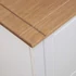 Kép 7/10 - Fehér tömör fenyőfa Panama TV szekrény 120 x 40 x 50 cm