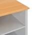 Kép 7/9 - Szürke TV-szekrény 95 x 39 x 58 cm
