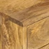 Kép 7/11 - Tömör mangófa TV-szekrény 110 x 35 x 40 cm