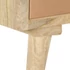 Kép 6/11 - Tömör mangófa TV-szekrény 110 x 30 x 45 cm