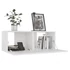 Kép 4/7 - 4 db fehér szerelt fa TV-szekrény 80 x 30 x 30 cm