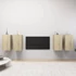 Kép 1/5 - 4 db sonoma tölgy szerelt fa TV-szekrény 30,5x30x60 cm