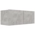 Kép 5/8 - 4 db betonszürke szerelt fa TV-szekrény 80 x 30 x 30 cm