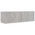Kép 5/8 - 4 db betonszürke szerelt fa TV-szekrény 100 x 30 x 30 cm
