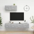 Kép 1/6 - 3 db betonszürke szerelt fa TV-szekrény