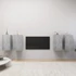 Kép 1/5 - 4 db betonszürke szerelt fa TV-szekrény 30,5 x 30 x 60 cm