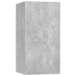 Kép 4/5 - 4 db betonszürke szerelt fa TV-szekrény 30,5 x 30 x 60 cm