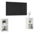 Kép 3/9 - 2 db fehér szerelt fa TV-szekrény 72 x 35 x 36,5 cm
