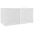 Kép 4/9 - 2 db fehér szerelt fa TV-szekrény 72 x 35 x 36,5 cm