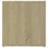 Kép 5/9 - 2 db sonoma tölgy színű szerelt fa TV-szekrény 72x35x36,5 cm