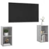 Kép 3/9 - 2 db betonszürke szerelt fa TV-szekrény 72 x 35 x 36,5 cm