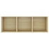 Kép 5/9 - 2 db sonoma tölgy színű szerelt fa TV-szekrény 107 x 35 x 37 cm