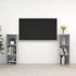 Kép 1/9 - 2 db betonszürke szerelt fa TV-szekrény 107 x 35 x 37 cm