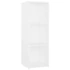 Kép 6/8 - 2 db fehér szerelt fa TV-szekrény 107 x 35 x 37 cm
