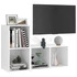 Kép 3/8 - 2 db fehér szerelt fa TV-szekrény 72 x 35 x 36,5 cm