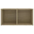 Kép 5/8 - 2 db sonoma tölgy színű szerelt fa TV-szekrény 72x35x36,5 cm