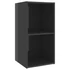 Kép 6/8 - 2 db magasfényű szürke szerelt fa TV-szekrény 72 x 35 x 36,5 cm