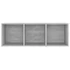 Kép 5/8 - 3 db betonszürke szerelt fa TV-szekrény 107 x 35 x 37 cm
